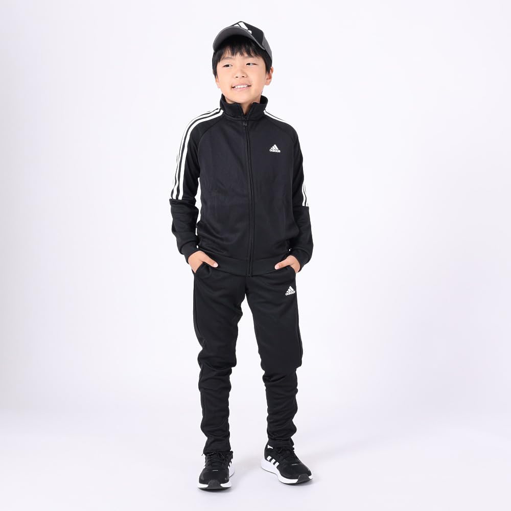 Amazon | [アディダス] ジャージ上下セット キッズ Top:ブラック